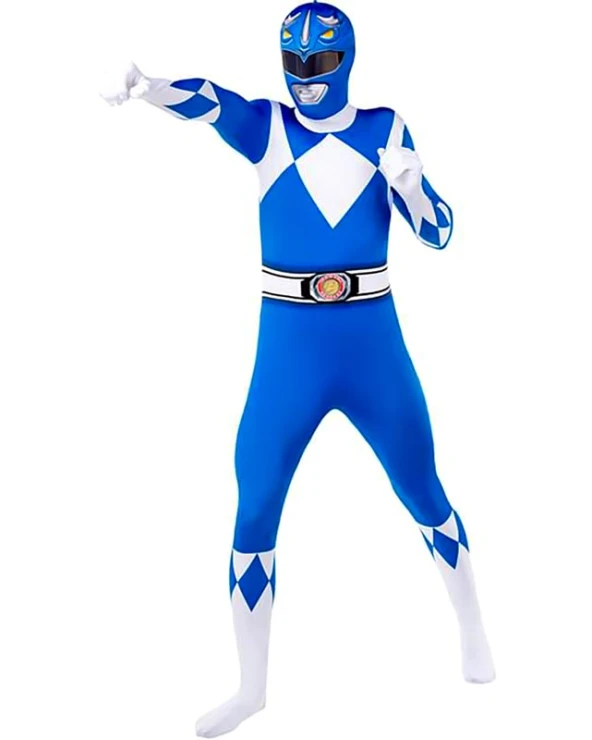 син power ranger костюм втора кожа мъж