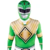 зелен power ranger костюм втора кожа мъж