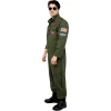 мъжки костюм авиационен пилот top gun гащеризон