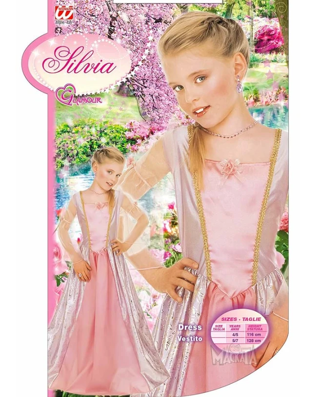 Карнавален детски ретро костюм - Silvia  37925