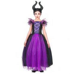 Карнавален детски костюм на Злодеида 70245