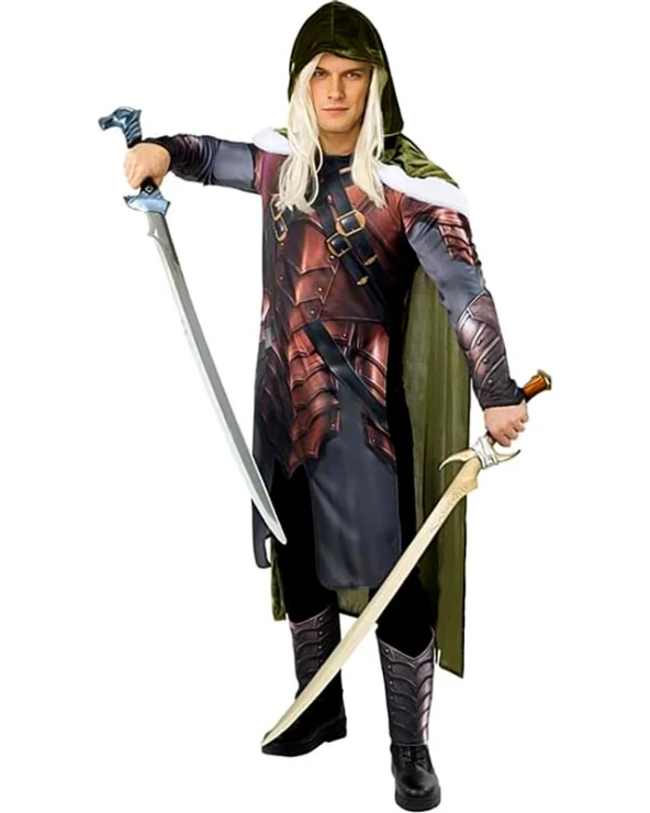 костюм drizzt dungeons dragons възрастни елф