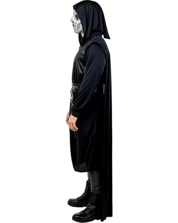 Мъжки костюм на Смъртожаден Death Eater от Хари Потър с роба, качулка и маска