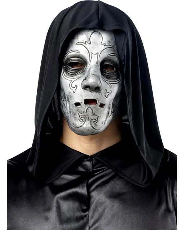 Мъжки костюм на Смъртожаден Death Eater от Хари Потър с роба, качулка и маска
