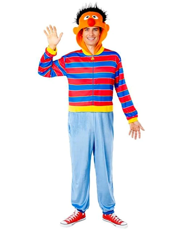 Мъжки костюм на Ърни Ernie от Улица Сезам