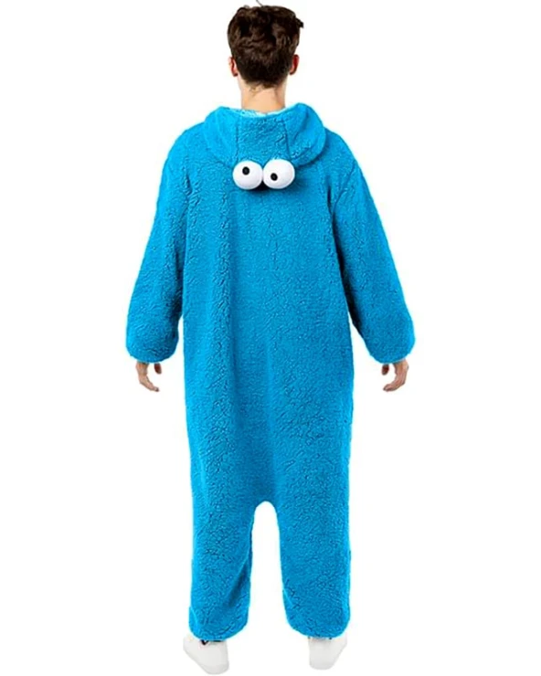 Мъжки костюм на Бисквитеното чудовище Cookie Monster