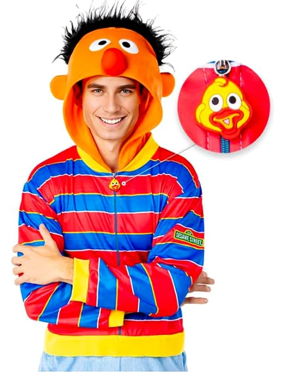Мъжки костюм на Ърни Ernie от Улица Сезам