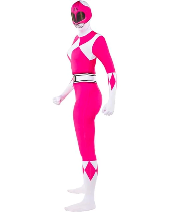 розов power ranger костюм втора кожа жена