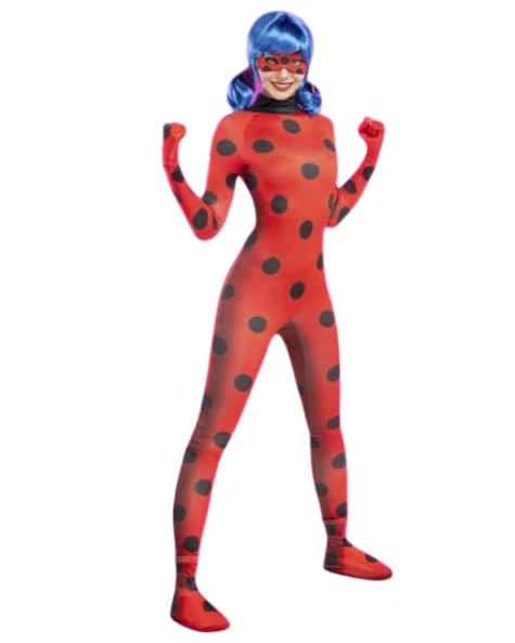 Костюм на Калинката Ladybug за жени от Miraculous