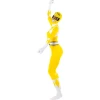 жълт power ranger костюм втора кожа жена