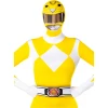 жълт power ranger костюм втора кожа жена