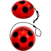 ladybug комплект йо-йо и обеци калинка за деца