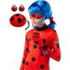ladybug комплект йо-йо и обеци калинка за деца