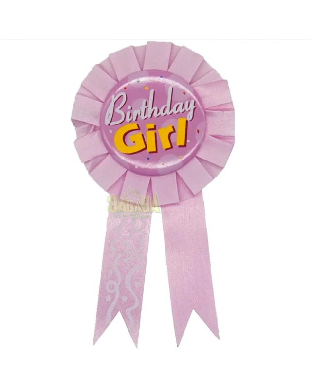 Значка розетка Birthday Girl