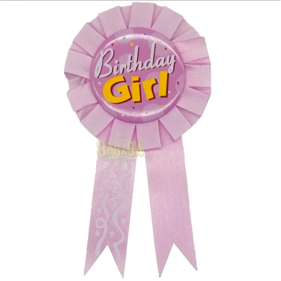 Значка розетка Birthday Girl