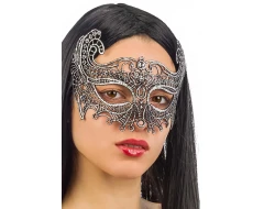 Карнавално дантелено домино 01751