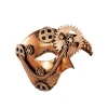 Steampunk полумаска за възрастни с механични зъбни колела