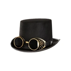 Steampunk шапка с очила за възрастни