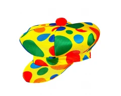 Карнавална шапка - Цветен каскет на клоун 1813P