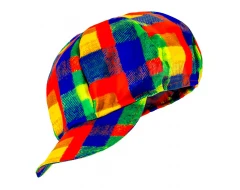 Карнавална шапка - Цветен каскет на клоун 48631