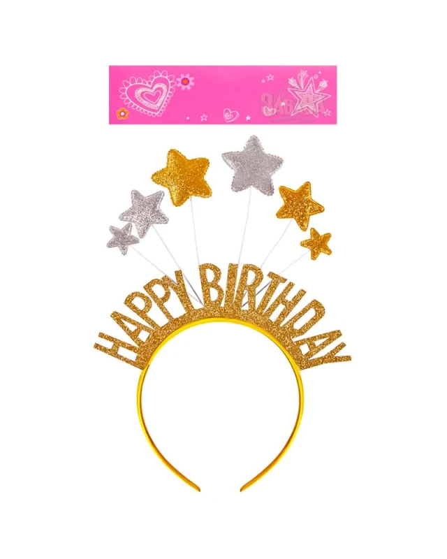Парти диадема - Happy Birthday 55813