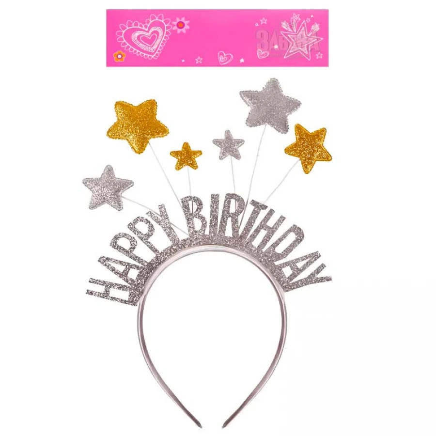 Парти диадема - Happy Birthday 55813