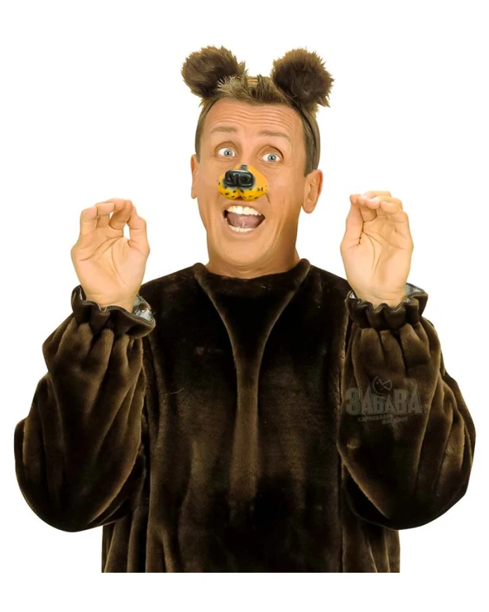 Диадема с уши за мече 2329B