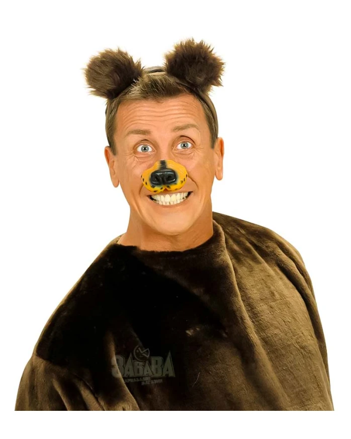 Диадема с уши за мече 2329B
