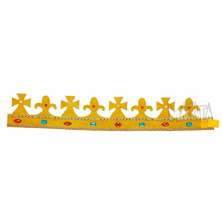 Карнавална бляскава кралска корона 9086F