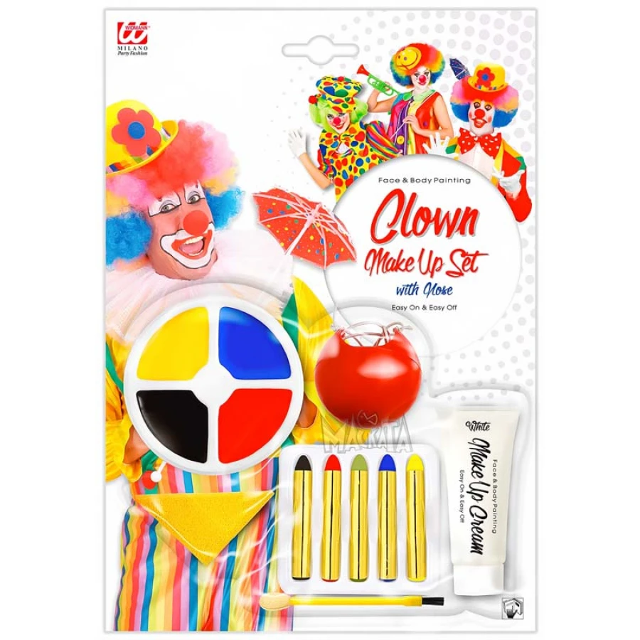 Карнавален грим за клоун 4233C