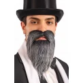 Карнавална брада с мустаци 06697