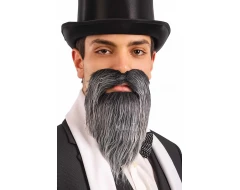 Карнавална брада с мустаци 06697