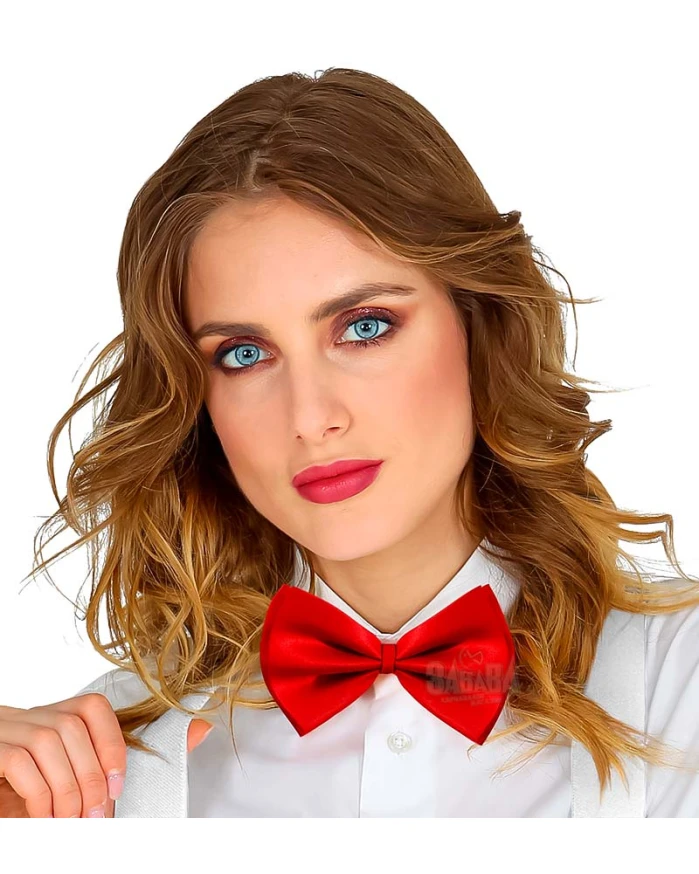 Луксозна червена папийонка 2885R