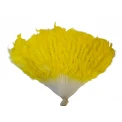 Ветрило с естествени пера - жълто