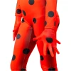 ръкавици калинката ladybug за деца червени с точки