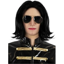 Комплект - перука и очила на Майкъл Джексън (Michael Jackson) 