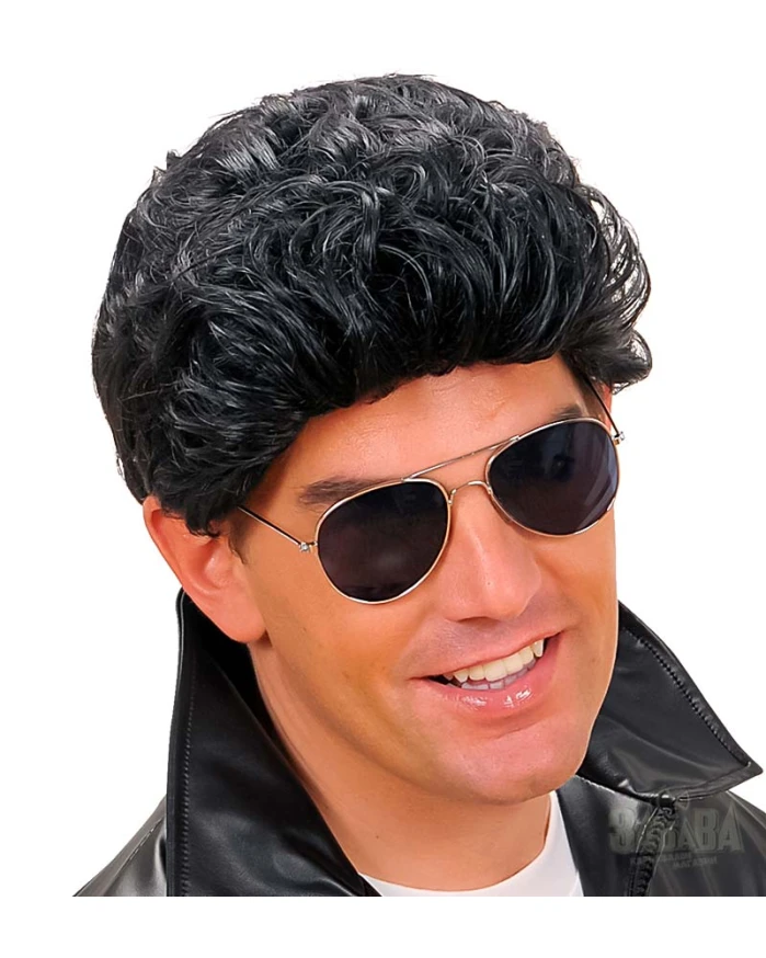 Карнавална мъжка ретро перука - Greaser wig T0801
