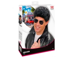 Карнавална мъжка ретро перука - Greaser wig T0801
