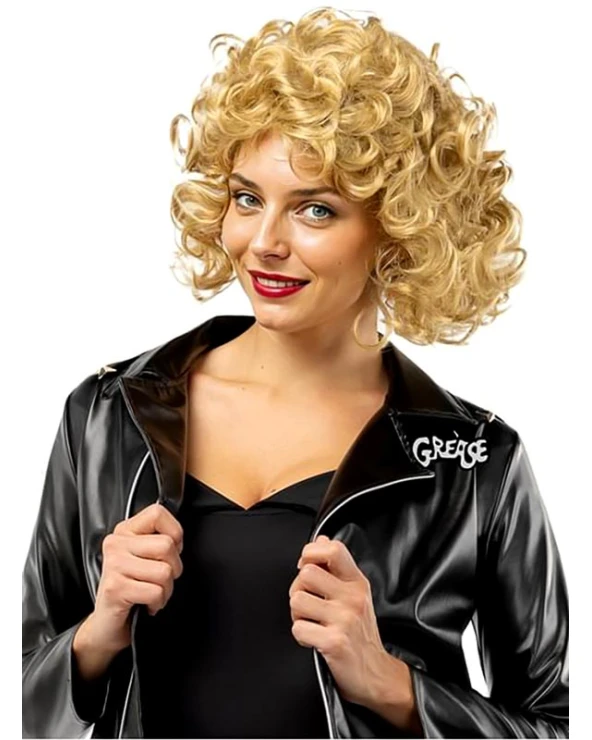 Руса перука на Санди Олсън от филма Брилянтин Grease за карнавал и тематично парти