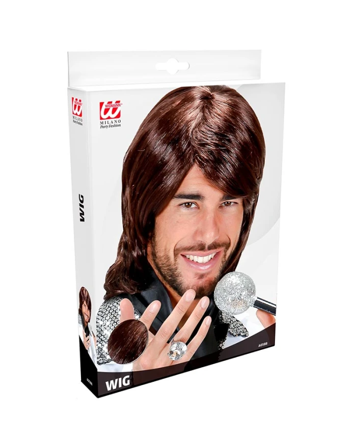 Перука Бени от ABBA – ретро стил