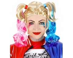 Карнавална перука - Harley Quinn 46926