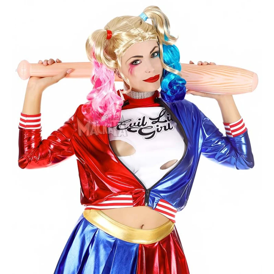 Карнавална перука - Harley Quinn 46926