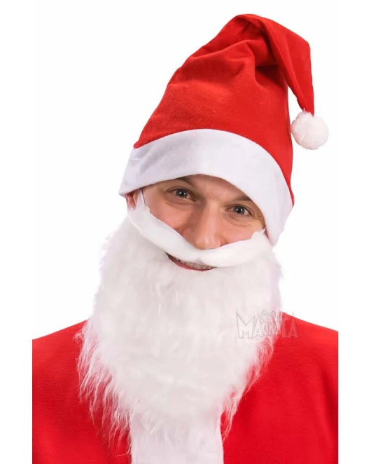Комплект за Дядо Коледа - шапка с брада 09726