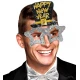 Сребърни очила с надпис Happy New Year