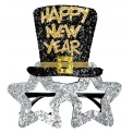 Сребърни очила с надпис Happy New Year