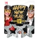 Сребърни очила с надпис Happy New Year