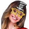 Златни очила с надпис Happy New Year