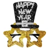 Златни очила с надпис Happy New Year