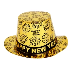 Златна шапка с надпис Happy New Year