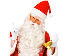 Карнавален аксесоар - къси бели ръкавици 4638B